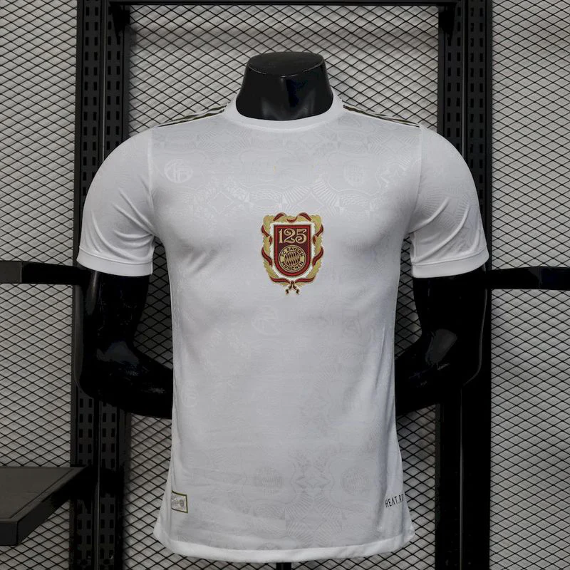 2025-26 Bayern Munich 125 Years White Player S-2XL