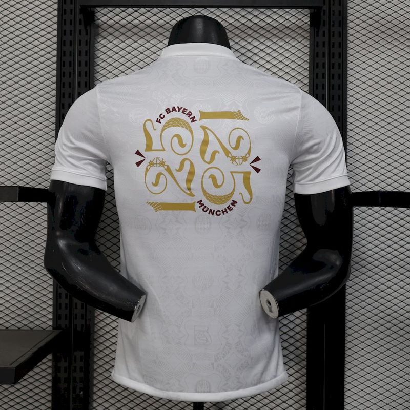 2025-26 Bayern Munich 125 Years White Player S-2XL - Image 2