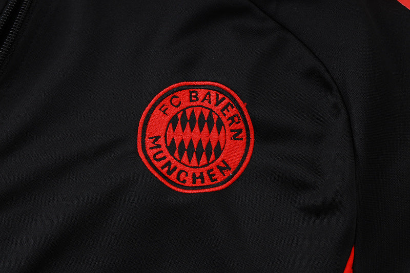 2025-26 Bayern Munich Black-Red Training Suit S-2XL - Image 13