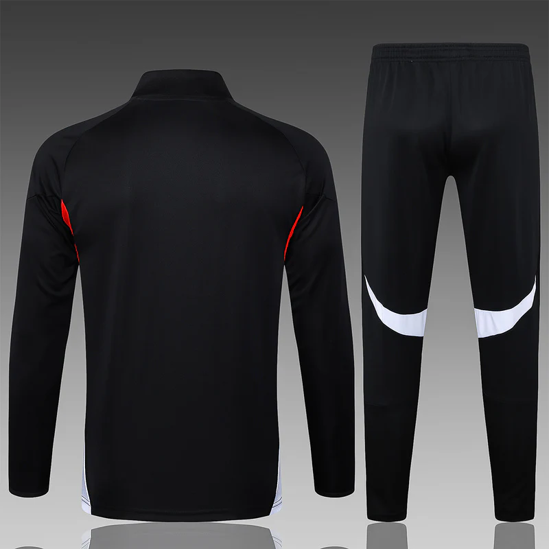 2025-26 Bayern Munich Black-Red Training Suit S-2XL - Image 2