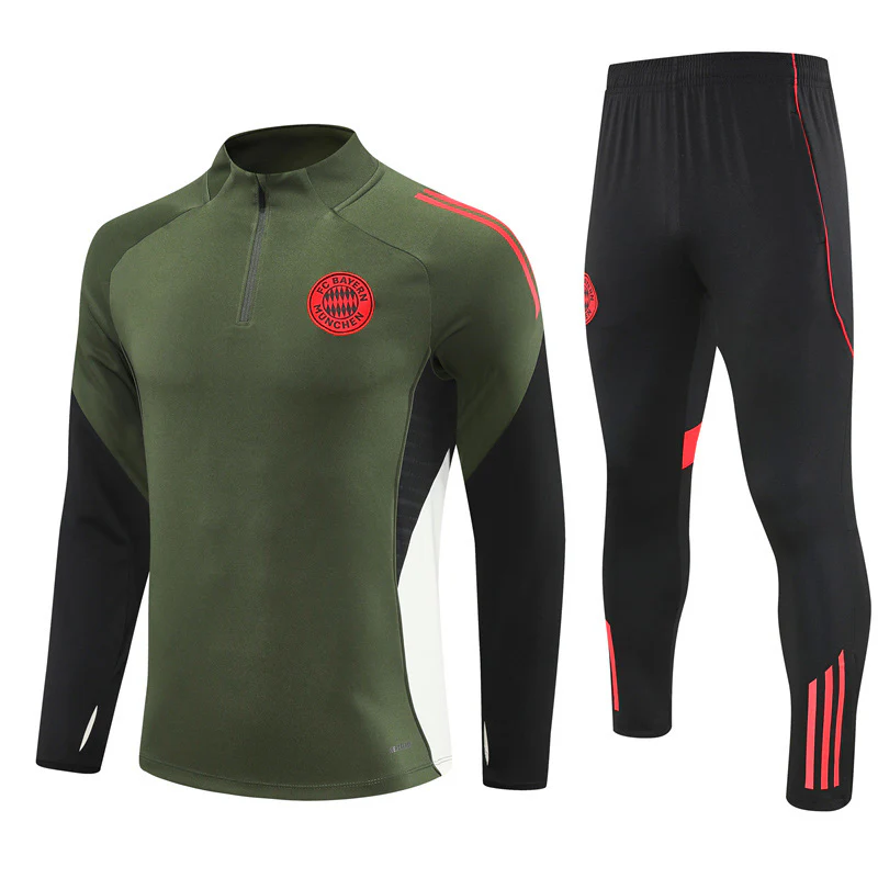 2025-26 Bayern Munich Green Training suit Adults Or Children