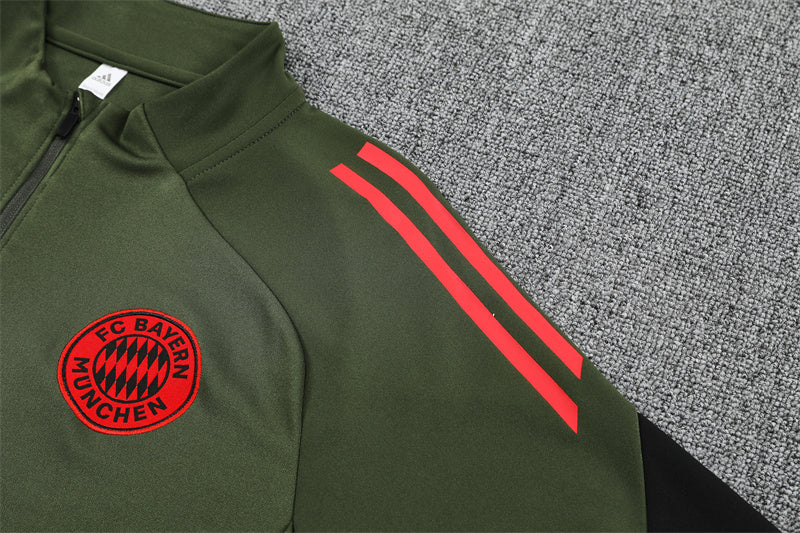 2025-26 Bayern Munich Green Training suit Adults Or Children - Image 4