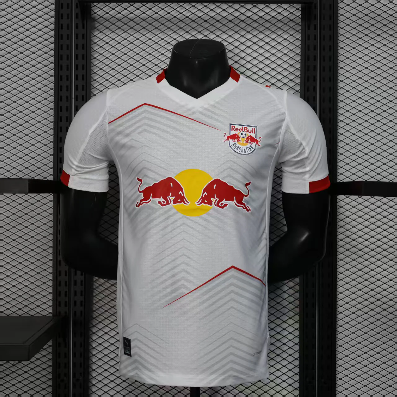 2025-26 Bragantino Red Bull White Player S-2XL