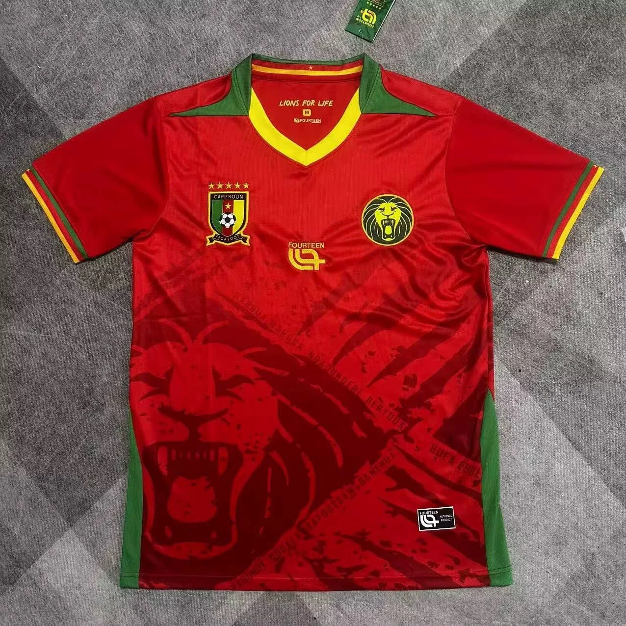 2025-26 Cameroon Red S-2XL