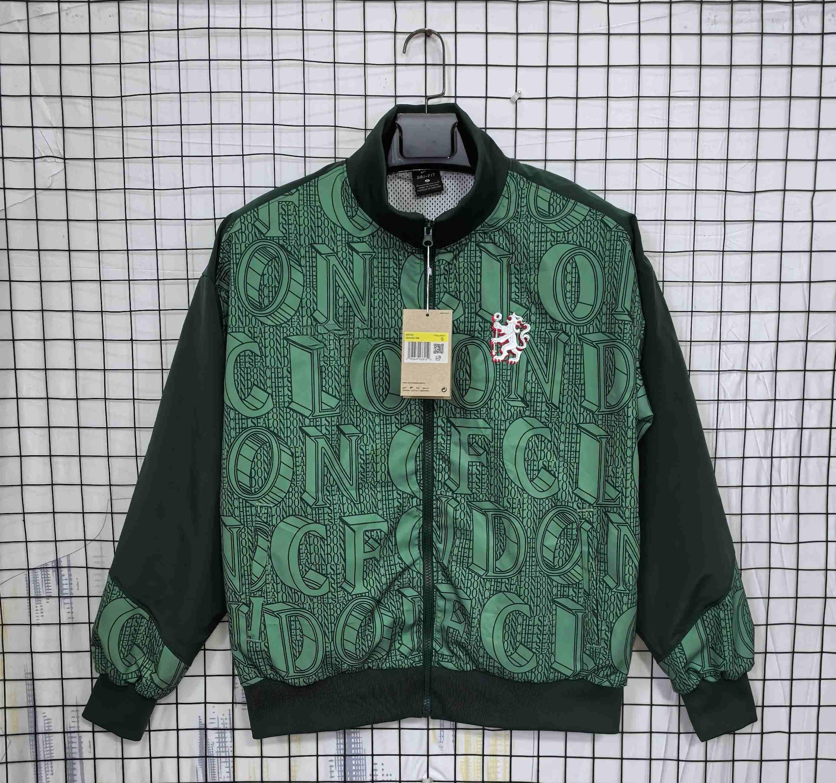 2025-26 Chelsea Green Waterproof Windbreaker S-2XL