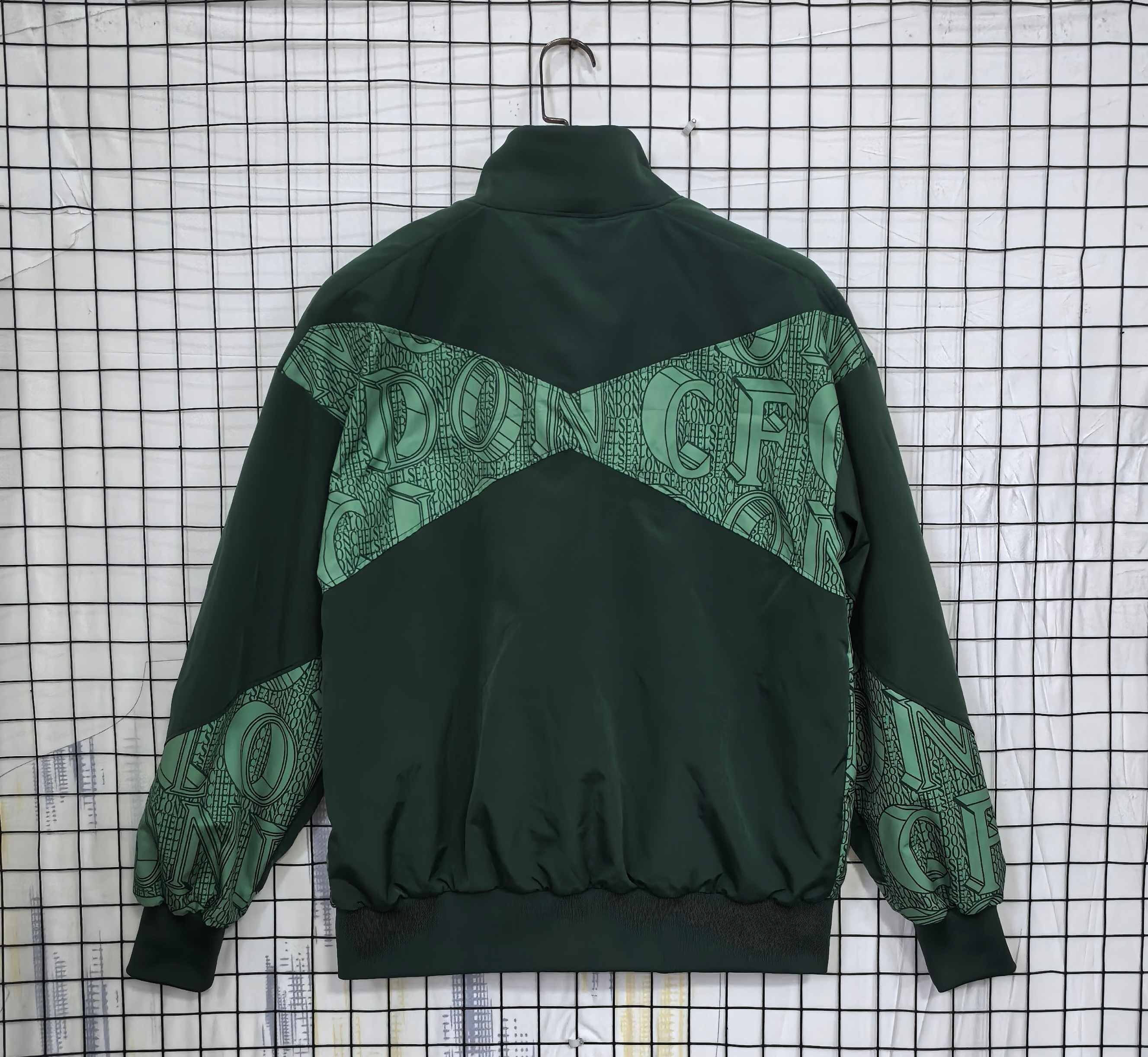 2025-26 Chelsea Green Waterproof Windbreaker S-2XL - Image 2