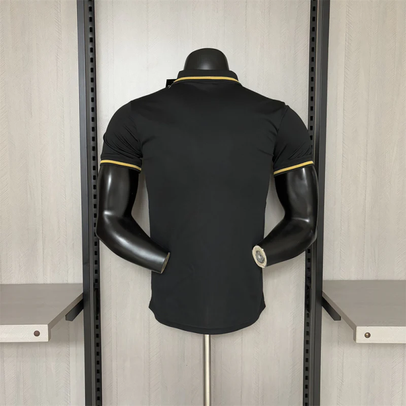2025-26 Corinthians POLO Black Player S-2XL - Image 2