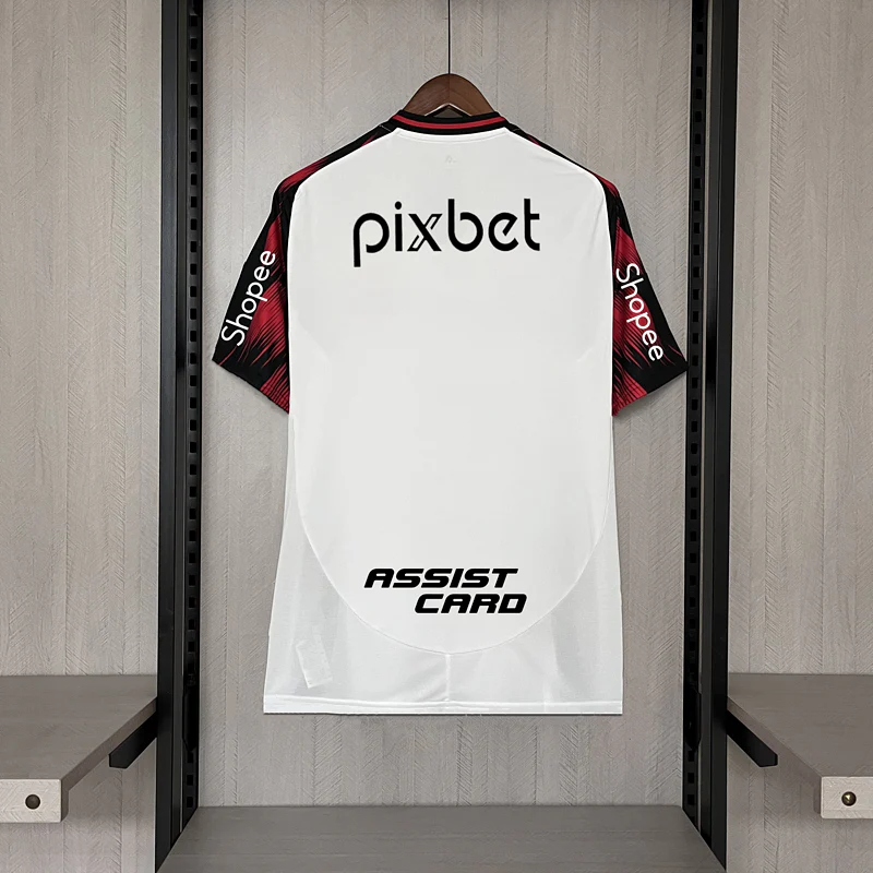 2025-26 Flamengo Away +All Sponsors S-4XL - Image 2