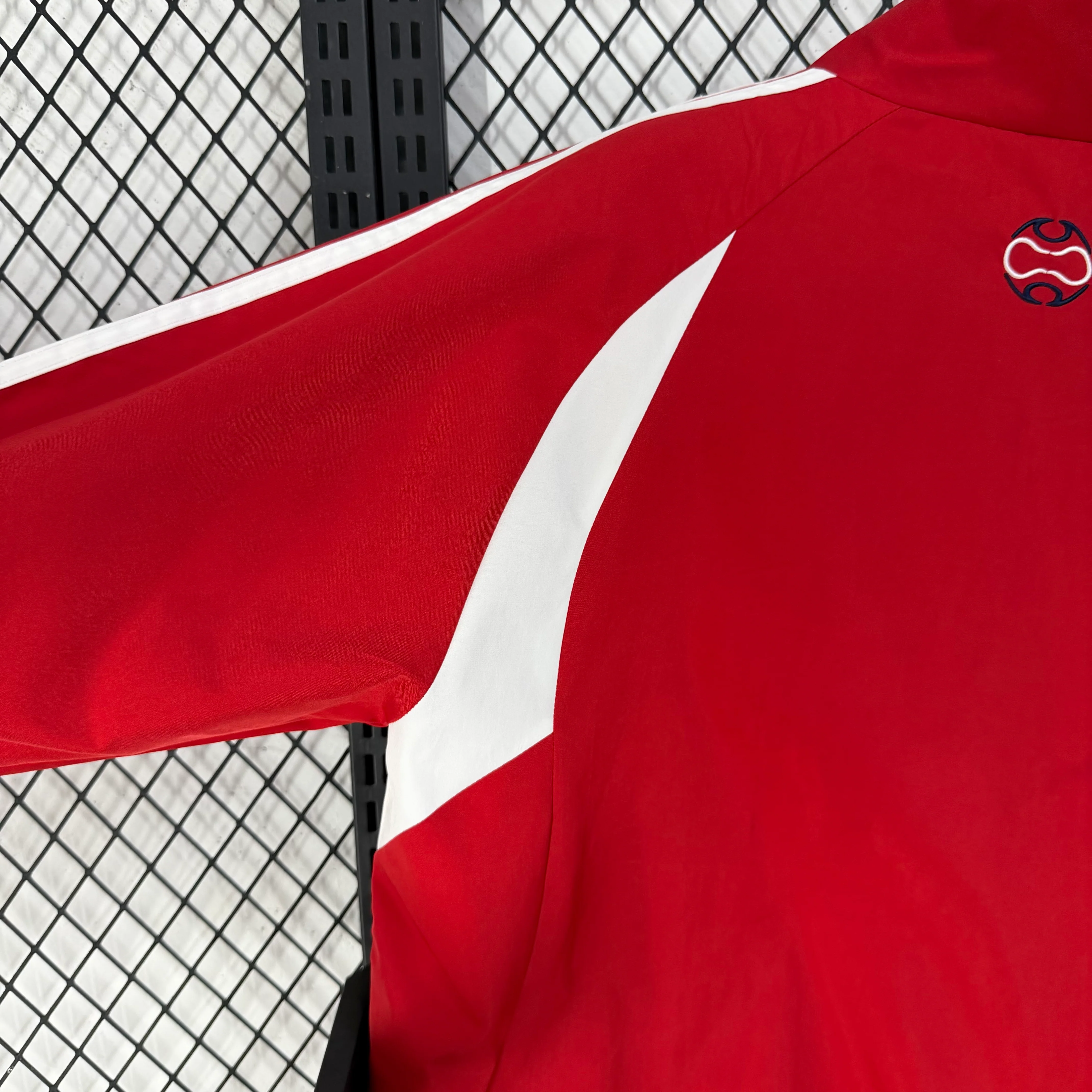 2025-26 France Team Classic Red Casual Training Windbreaker S-2XL - Image 3
