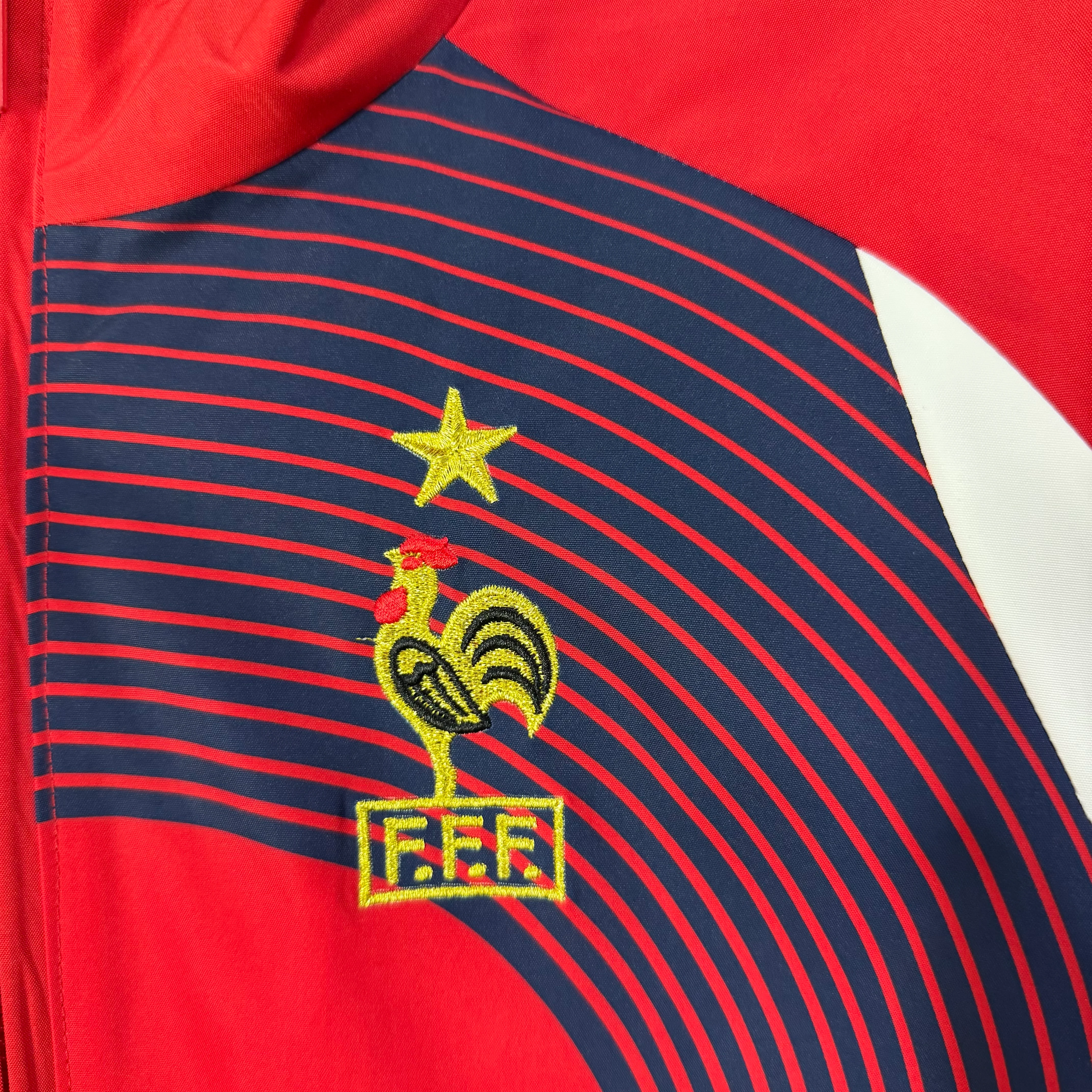 2025-26 France Team Classic Red Casual Training Windbreaker S-2XL - Image 7