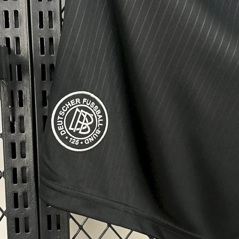 2025-26 Germany 125th Anniversary Black Short S-2XL - Image 3