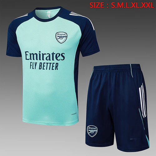 2025-26 Arsenal Short-sleeved shorts training suit S-2XL