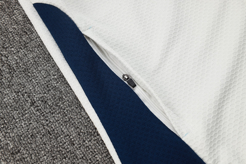 2025-26 Portugal White Adult long pull training suit S-2XL - Image 6