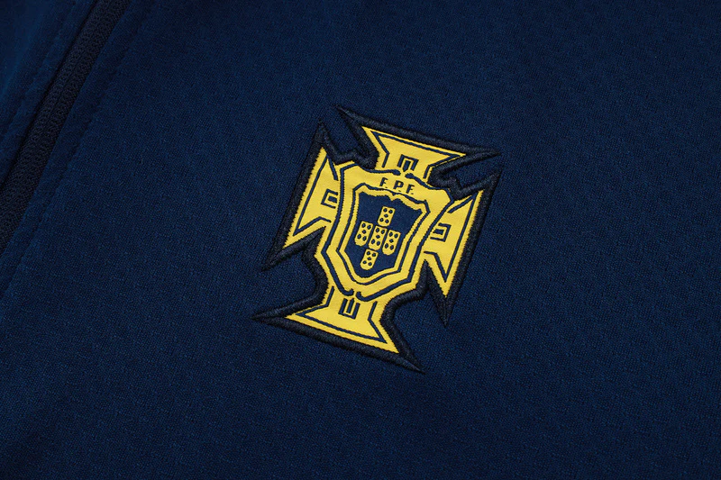 2025-26 Portugal Blue Adult long pull training suit S-2XL - Image 11