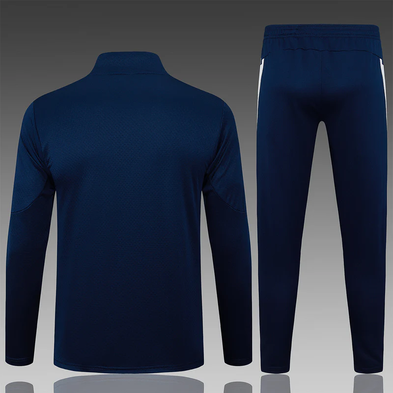 2025-26 Portugal Blue Adult long pull training suit S-2XL - Image 12