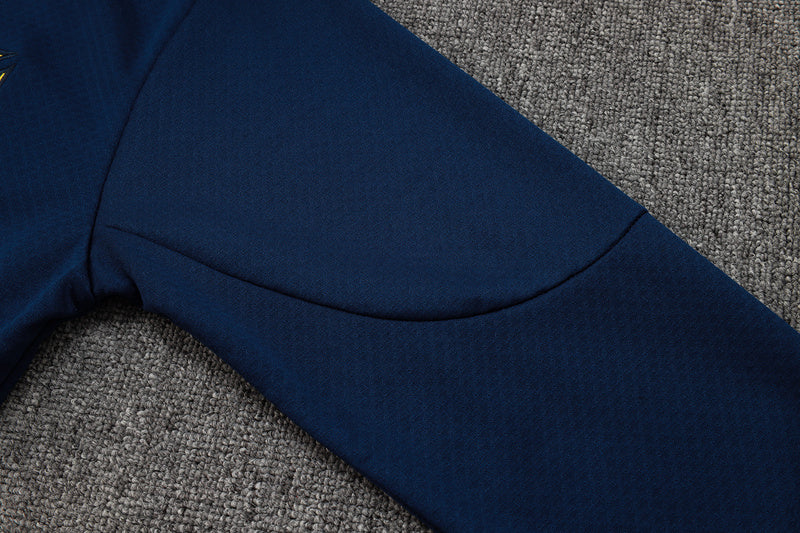 2025-26 Portugal Blue Adult long pull training suit S-2XL - Image 9