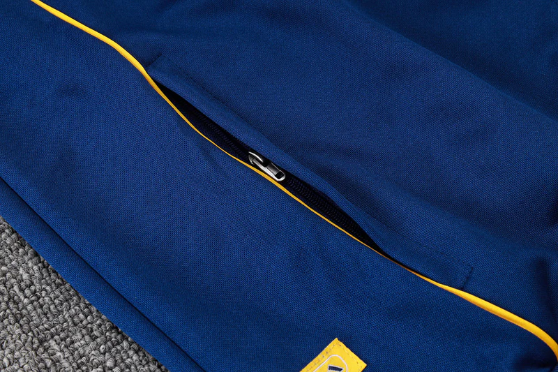 2025-26 Real Madrid Blue Adult long pull training suit S-2XL - Image 19