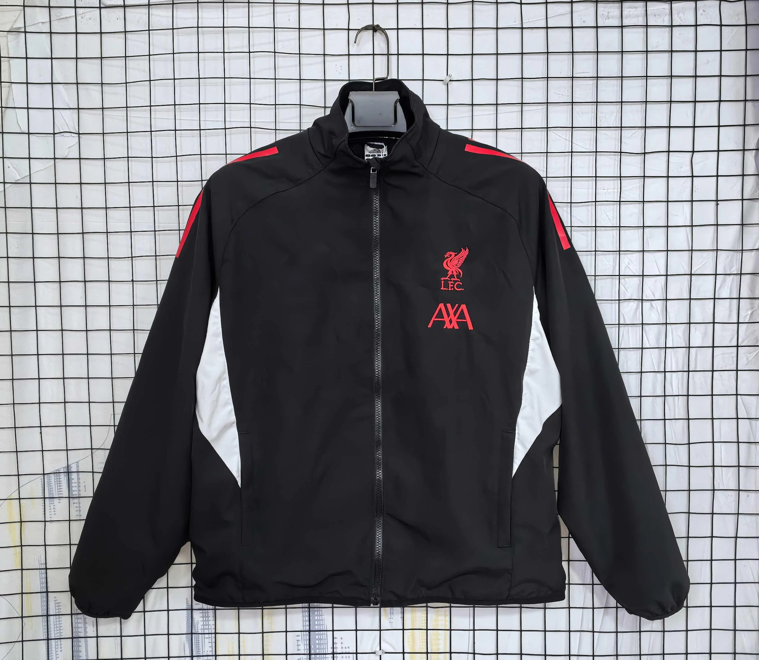 2025-26 Liverpool Black Windbreaker S-2XL