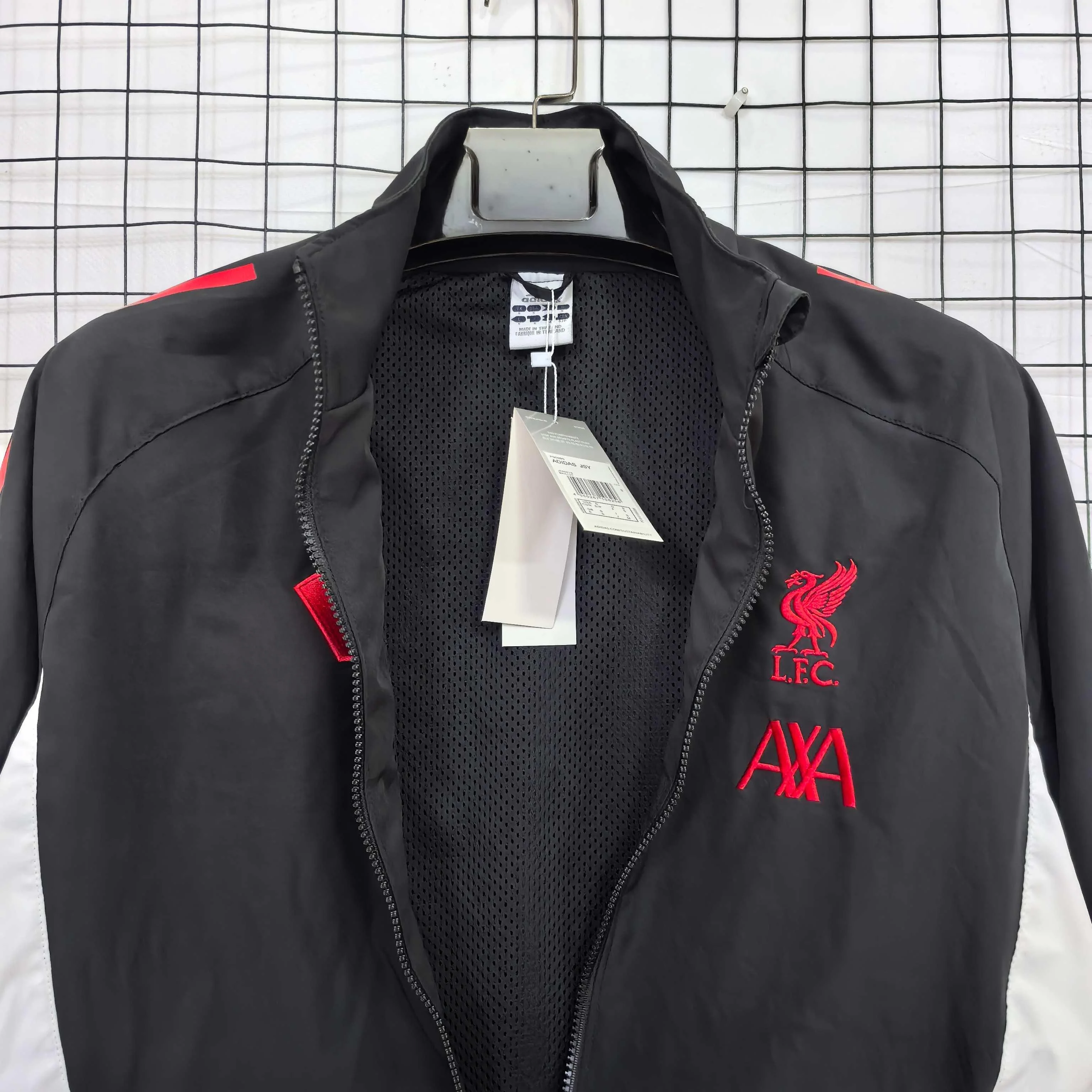 2025-26 Liverpool Black Windbreaker S-2XL - Image 6