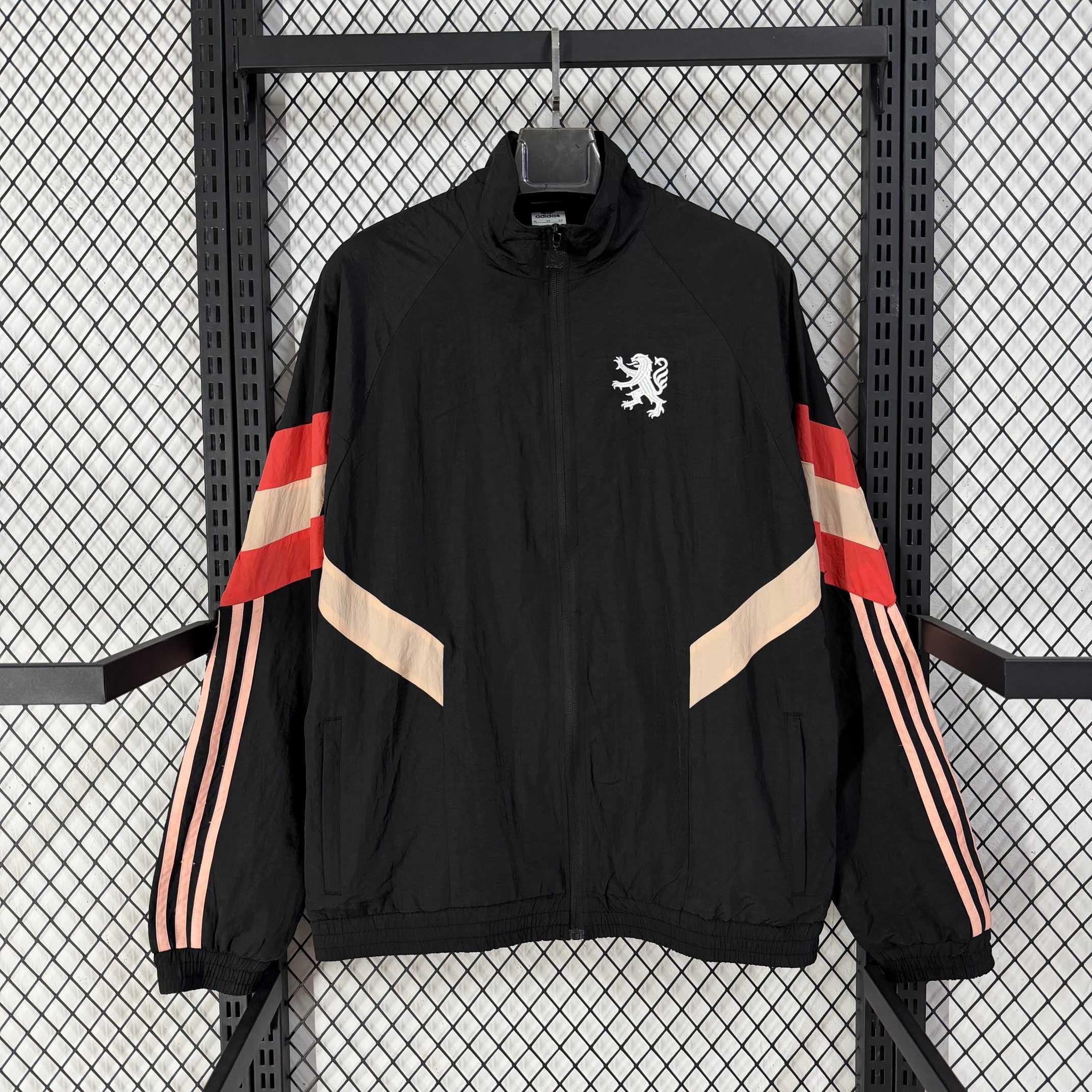 2025-26 Chelsea Black Windbreaker S-2XL