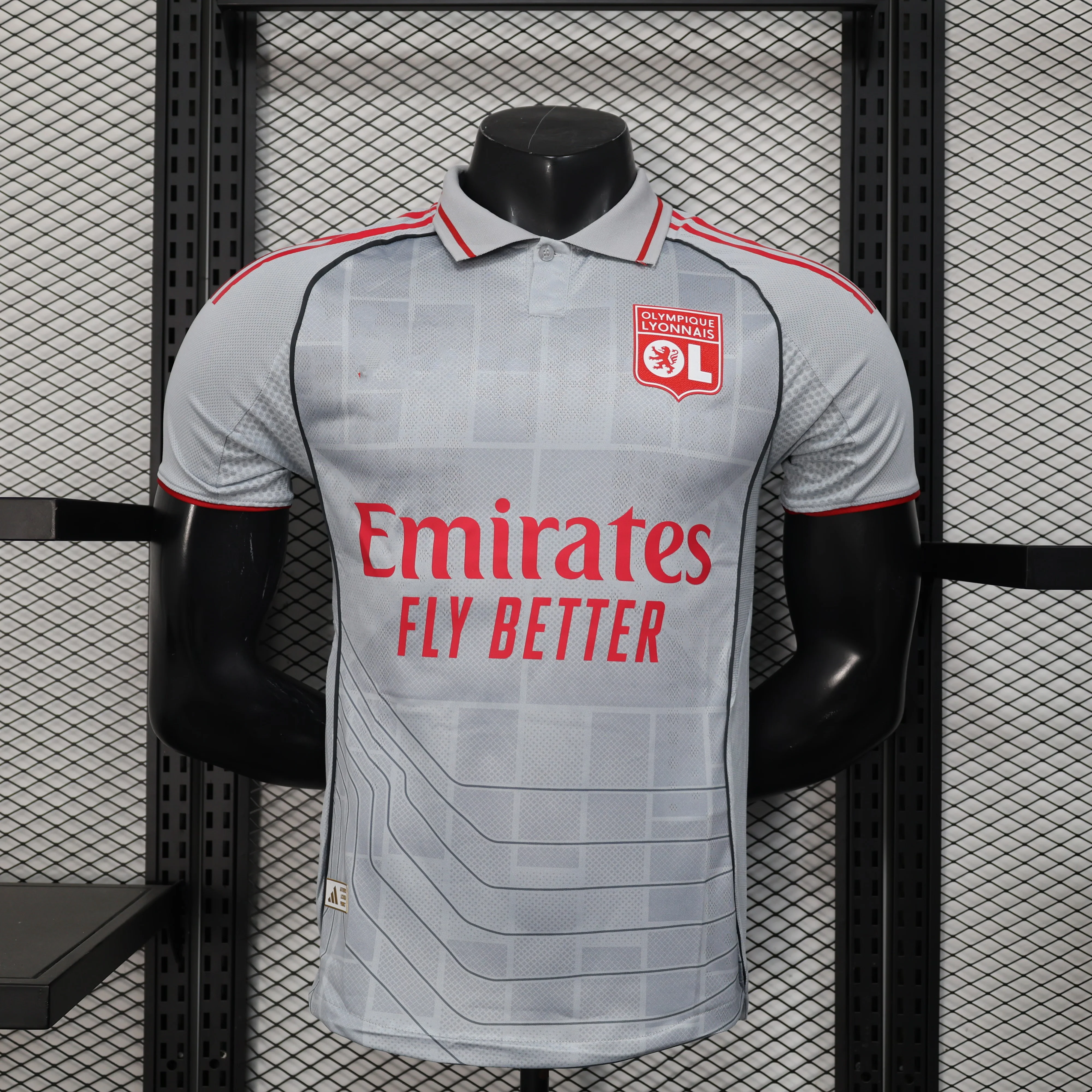 2025-26 Lyon Second Away Player S-2XL