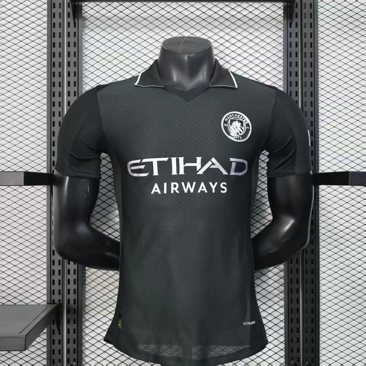 2025-26 Manchester City Special Polo Black Player S-2XL