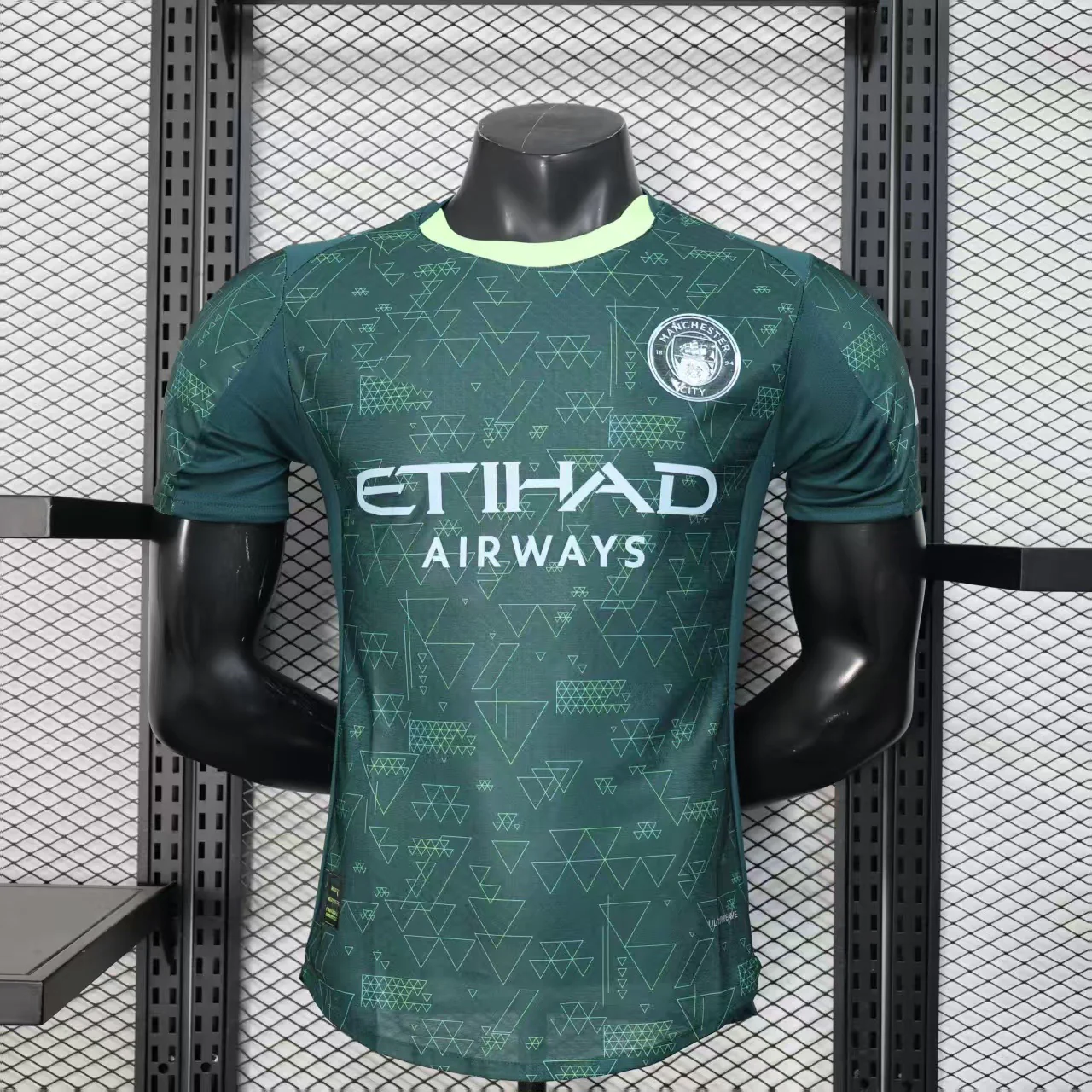 2025-26 Manchester City Third Away Player S-2XL