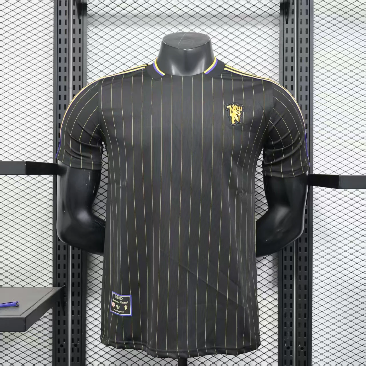 2025-26 Manchester United Casual Style Black Player S-2XL