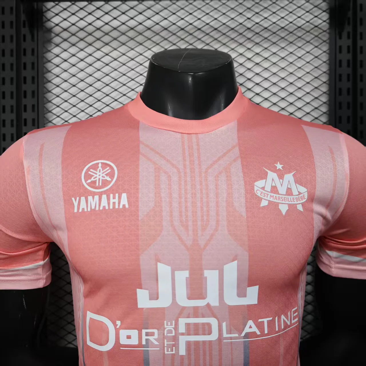 2025-26 Marseille YAMAHA Pink Player S-2XL - Image 7