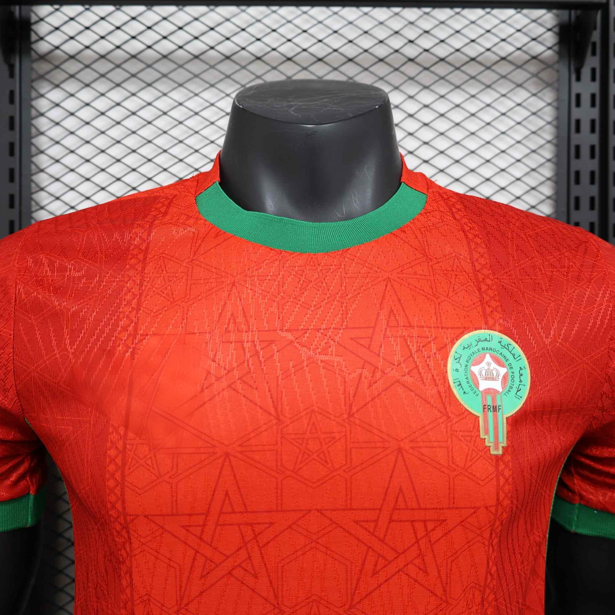 2025-26 Morocco Home Player S-XXL - Image 3