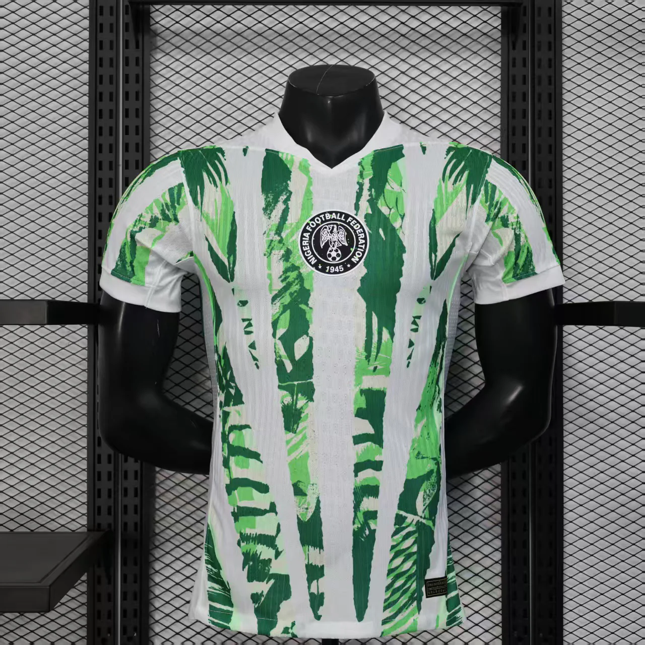 2025-26 Nigeria White Green Player S-2XL