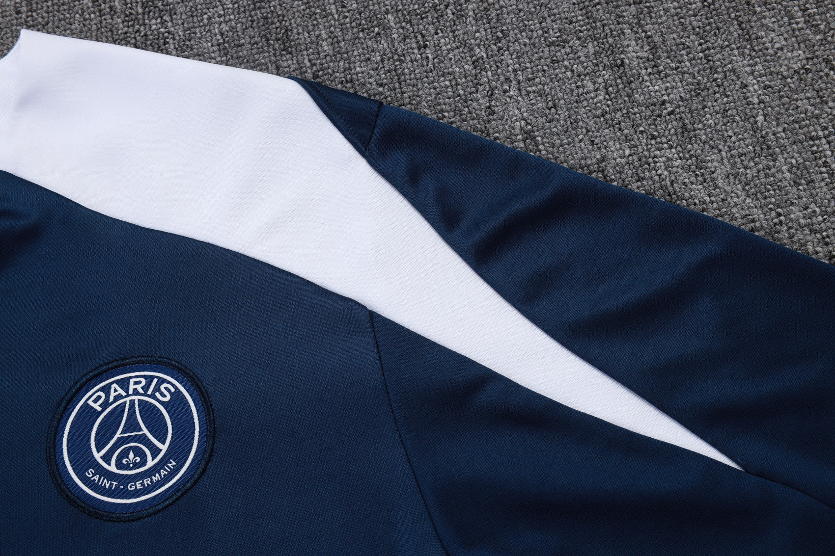 2025-26 Paris Blue-White Training suit Adults Or Children - Image 3