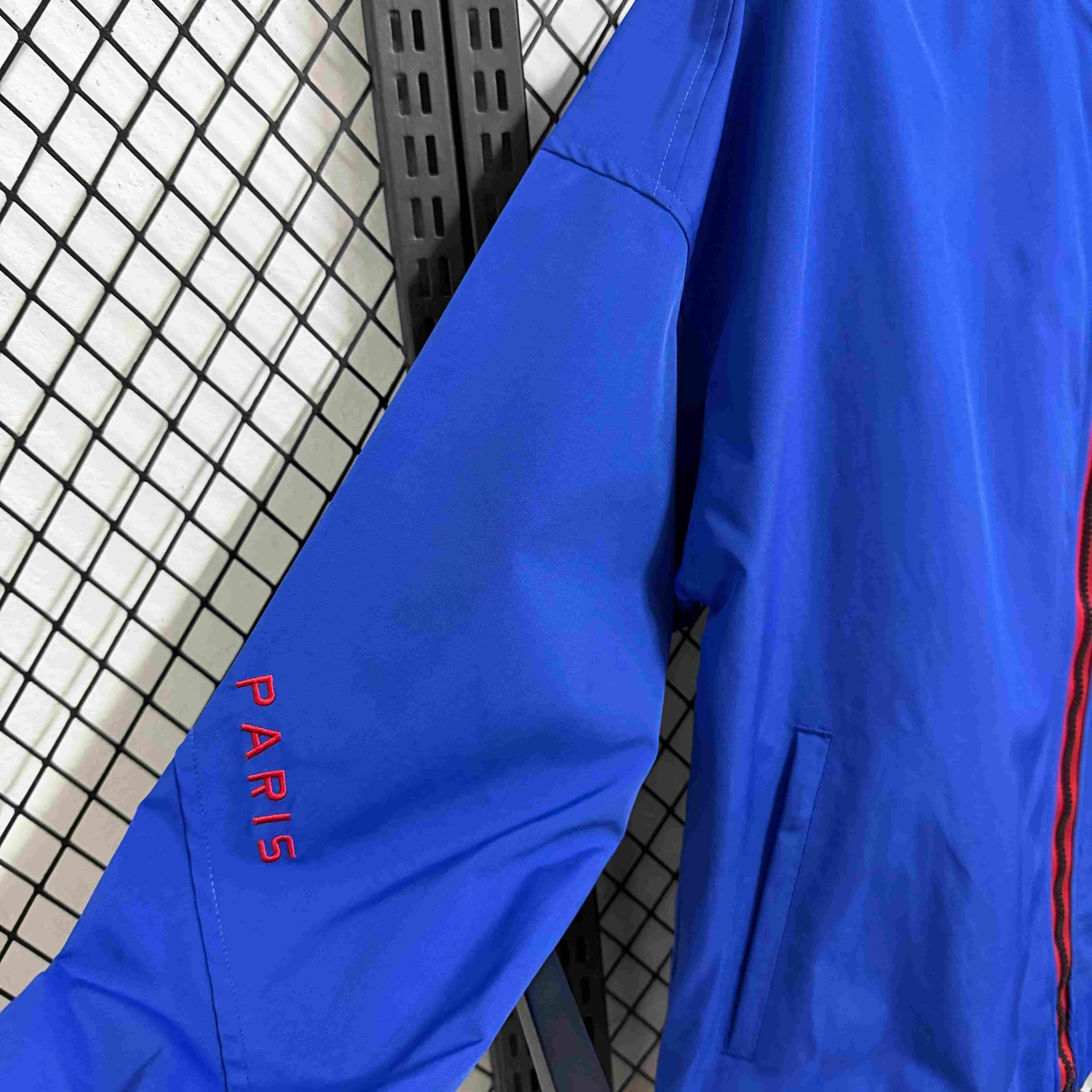 2025-26 Paris Colour Lan Red Waterproof Windbreaker S-2XL - Image 4