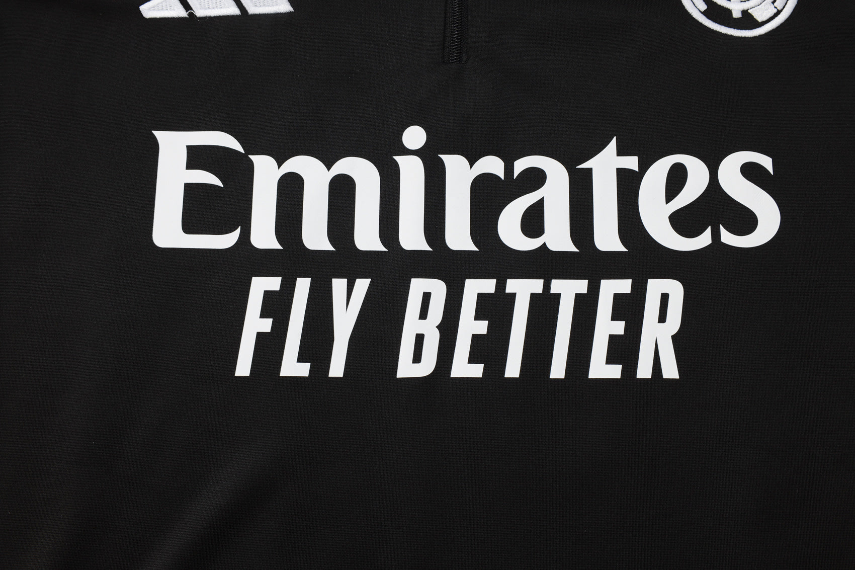 2025-26 Real Madrid Black training suit（White text)  Adults Or Children - Image 4