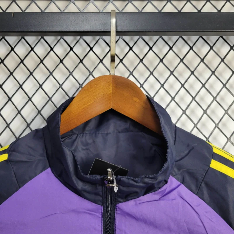 2025-26 Real Madrid Blue-Purple Windbreaker S-2XL - Image 5