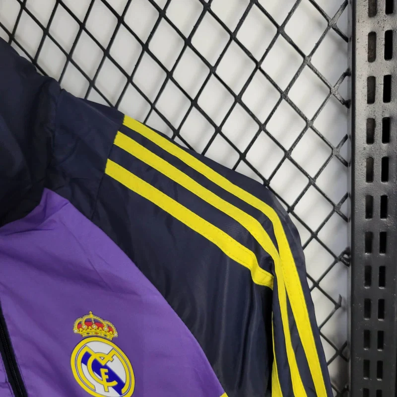 2025-26 Real Madrid Blue-Purple Windbreaker S-2XL - Image 6
