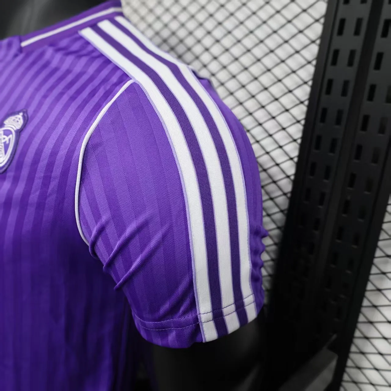 2025-26 Real Madrid Casual style Purple Player S-2XL - Image 4