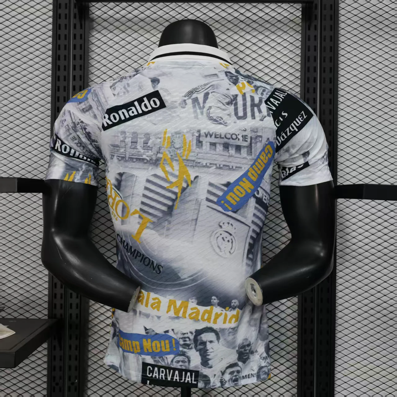 2025-26 Real Madrid Champions League Highlights Player Size S-2XL - Image 2