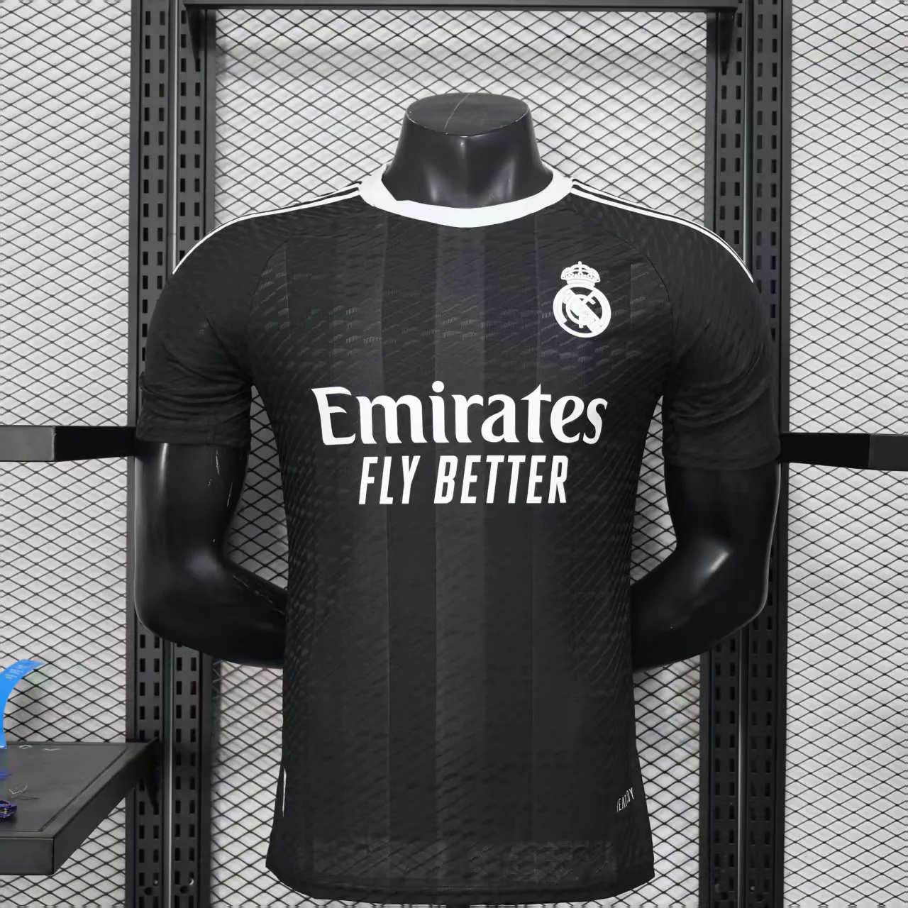 2025-26 Real Madrid Goalkeeper Black Player Size S-2XL
