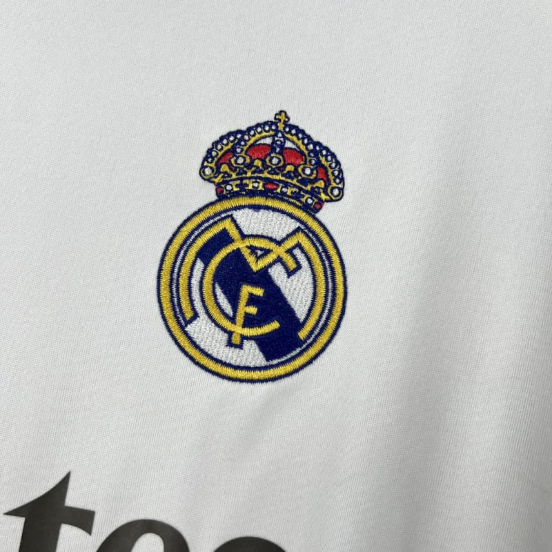 2025-26 Real Madrid Home Long Sleeve S-2XL - Image 6