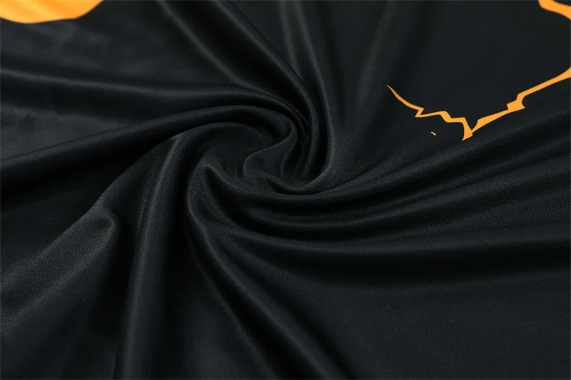 2025-26 Real Madrid Orange-Black training suit Adults Or Children - Image 6