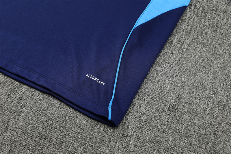 2025-26 Real Madrid Royal Blue training suit Adults Or Children - Image 5