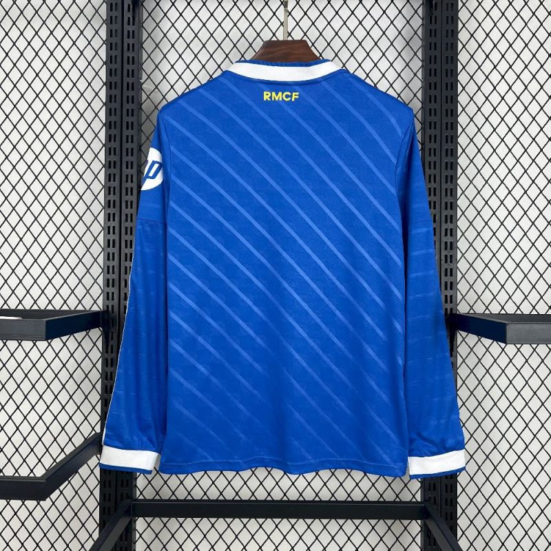 2025-26 Real Madrid Second Away Long Sleeve S-2XL - Image 2
