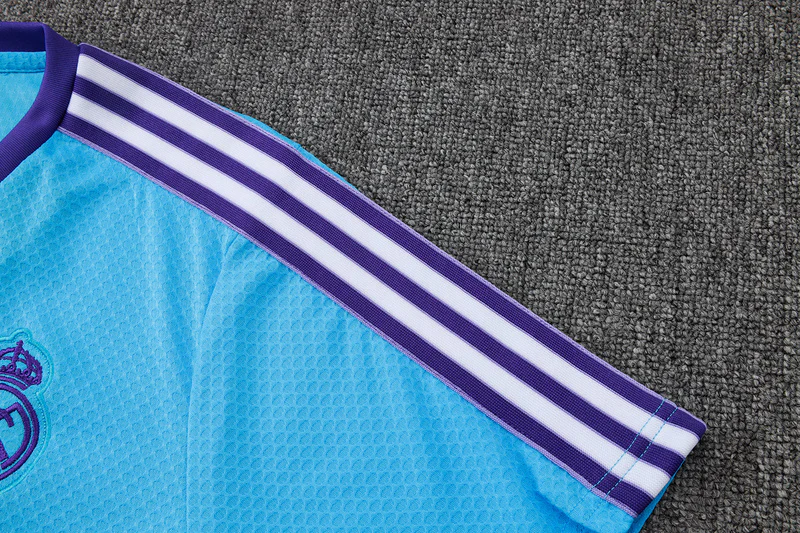 2025-26 Real Madrid Short-sleeved shorts training suit S-2XL - Image 10