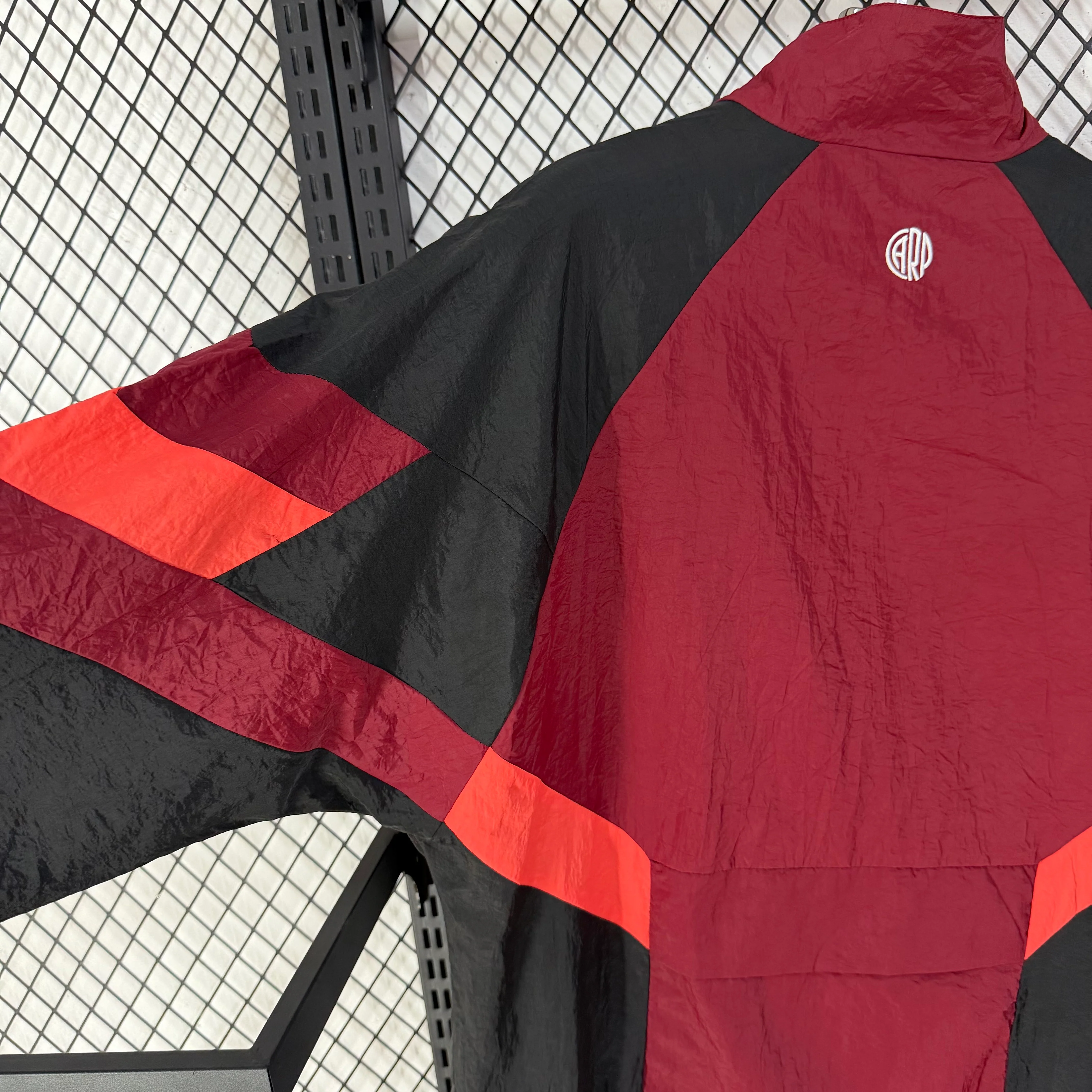 2025-26 River Plate Maroon Waterproof Windbreaker S-2XL - Image 4