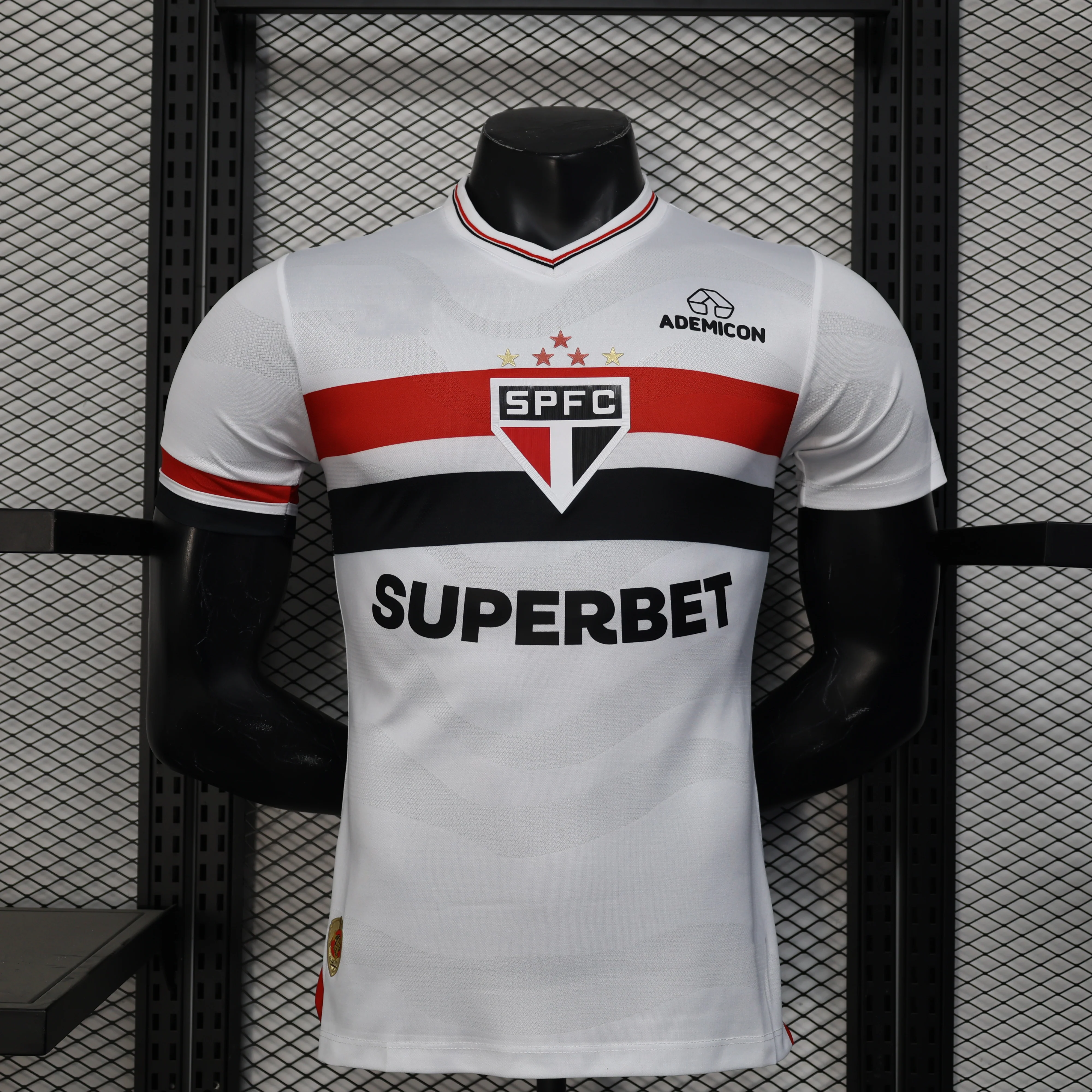 2025-26 Sao Paulo Home Player S-2XL