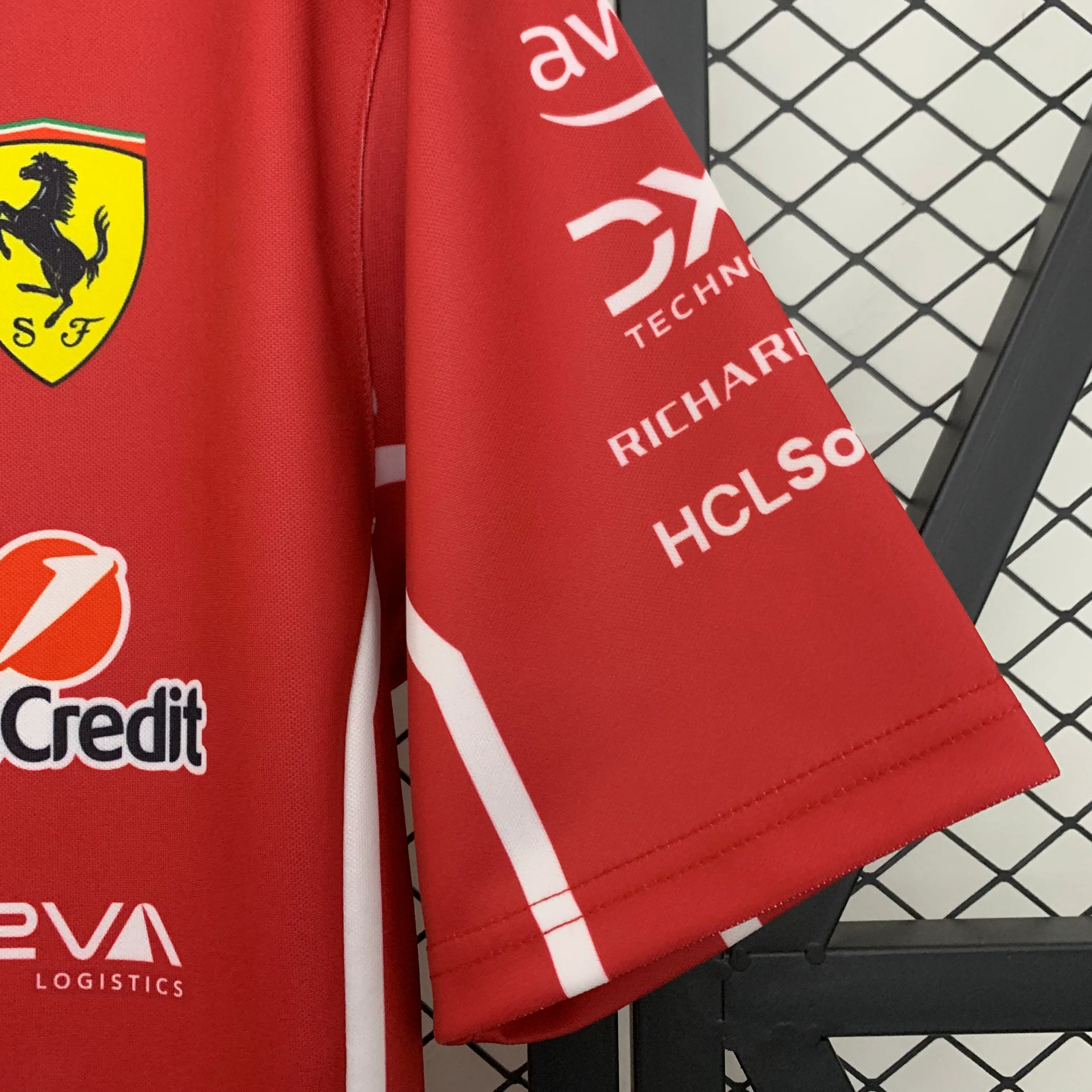 2025 Polo F1 Formula One Racing Suit Ferrari Size S-5XL - Image 6