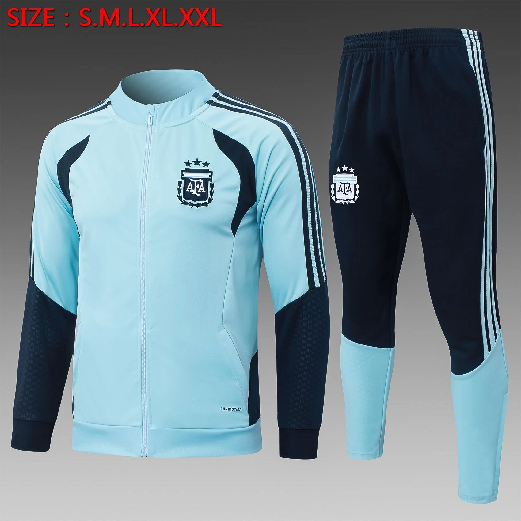 2026-27 Argentina Tianlan long training suit S-2XL