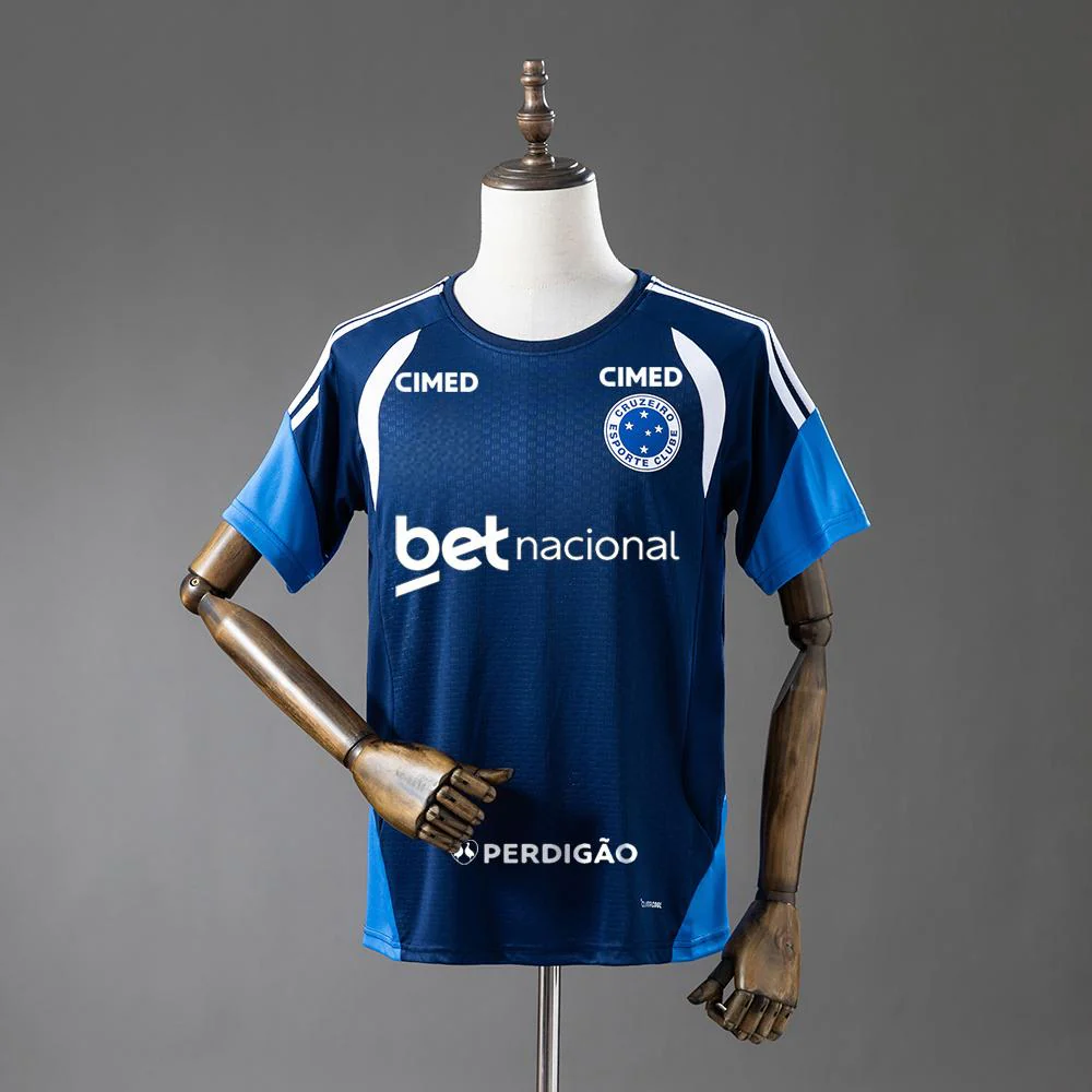 2026-27 Cruzeiro  All sponsors Training - Dark Bluet S-4XL