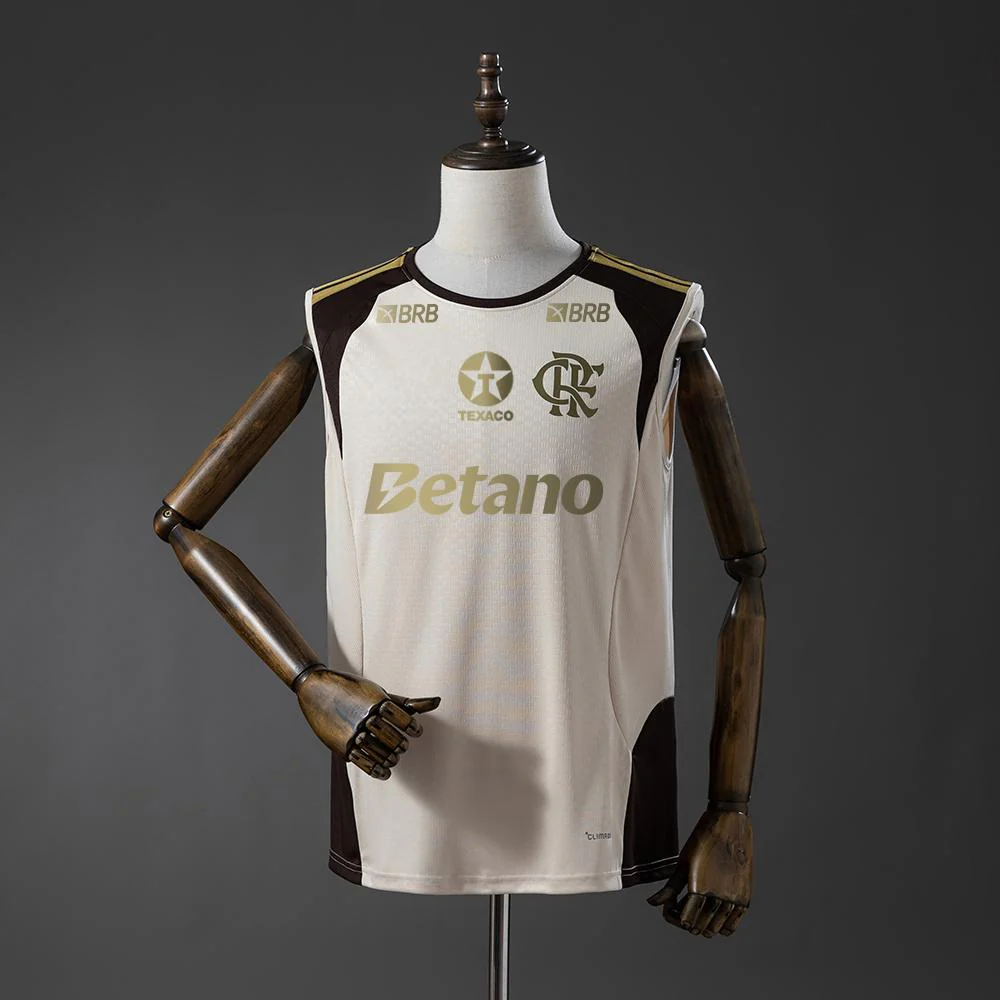 2026-27 Flamengo All sponsors Training - Apricot Vest S-4XL